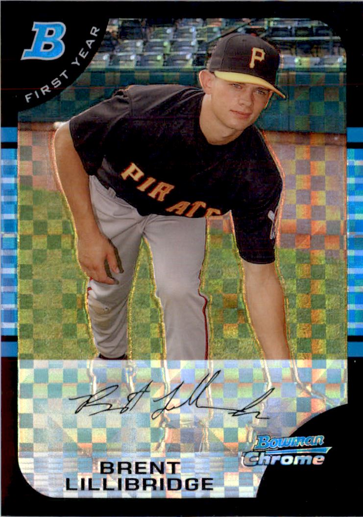 2005 Bowman Chrome Draft X-Fractors #BDP56 Brent Lillibridge FY
