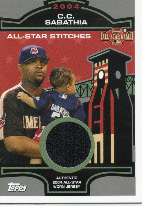CC SABATHIA 2021 Elite Extra Edition ALL-TIME 1ST ROUND MATERIALS Relic  Indians