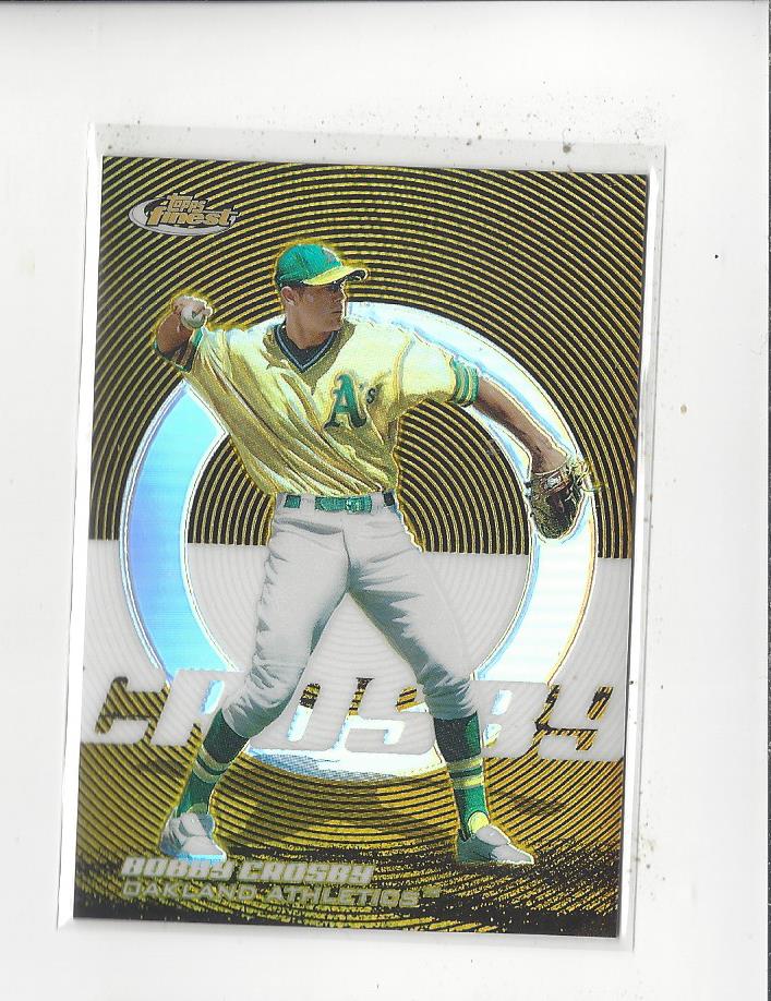 2005 Finest Refractors Gold #18 Bobby Crosby