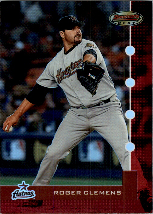 2005 Bowman's Best Red #11 Roger Clemens