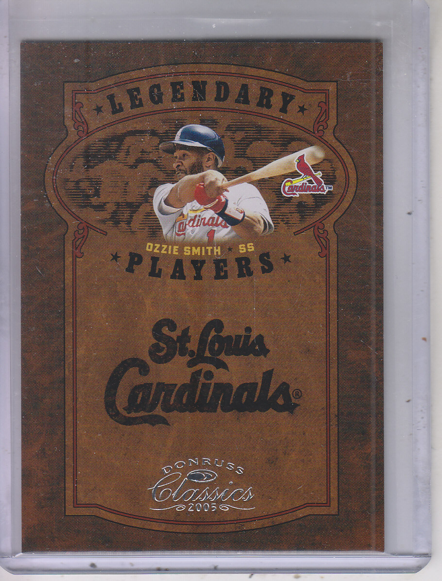 2005 Donruss Classics Legendary Players #28 Ozzie Smith