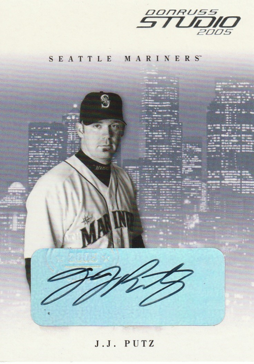 2005 Studio Autographs #252 J.J. Putz