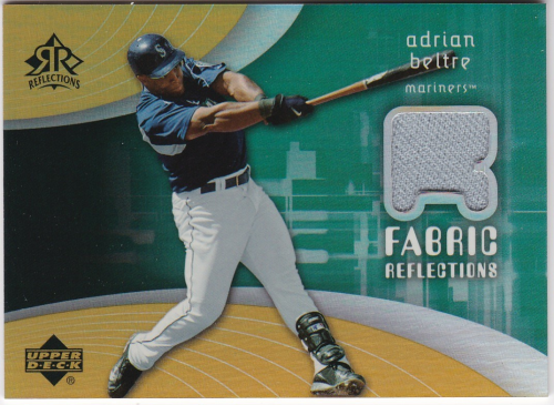 2005 Reflections Fabric Jersey #AB Adrian Beltre