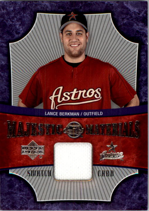 2005 Sweet Spot Majestic Materials #MMLB Lance Berkman
