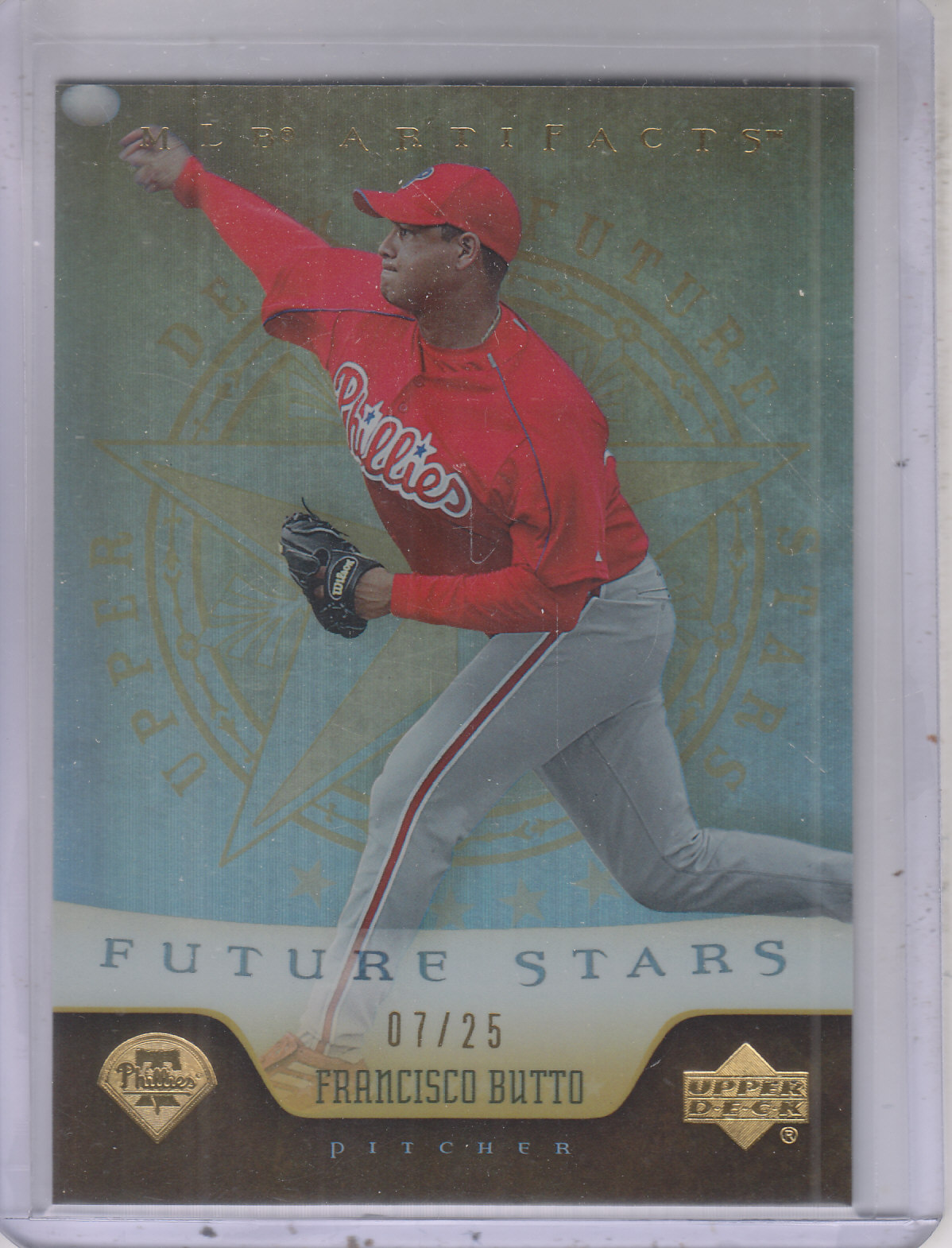 2005 Artifacts Rainbow Gold #223 Francisco Butto FS
