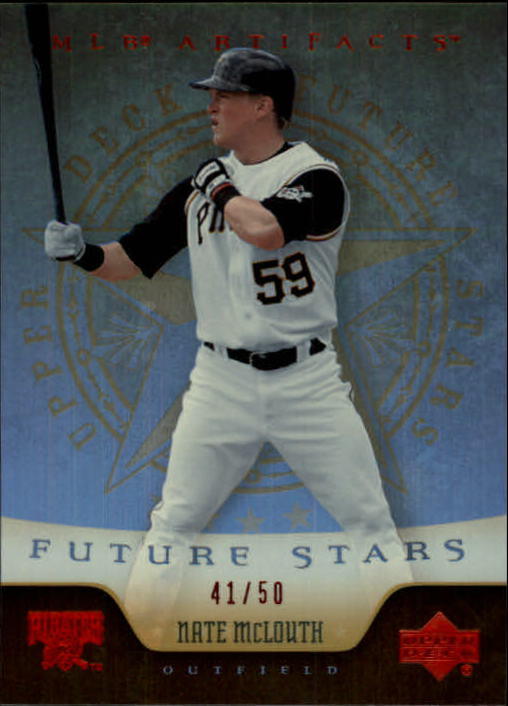 2005 Artifacts Rainbow Red #251 Nate McLouth FS