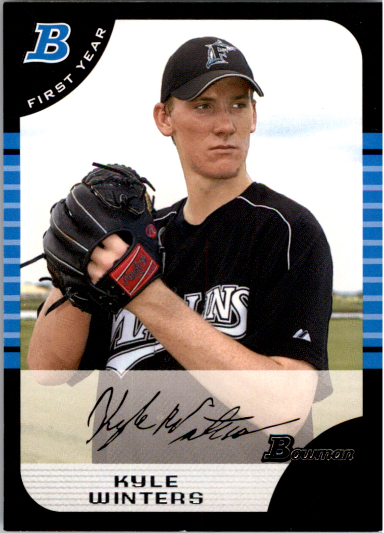 2005 Bowman Draft #40 Kyle Winters FY RC