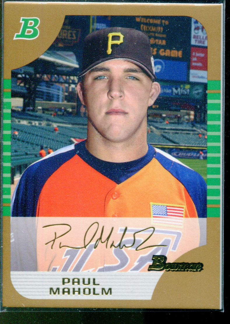 2005 Bowman Draft Gold Baseball (Karte aus Liste auswählen) C6 07-24 - Bild 117 von 142