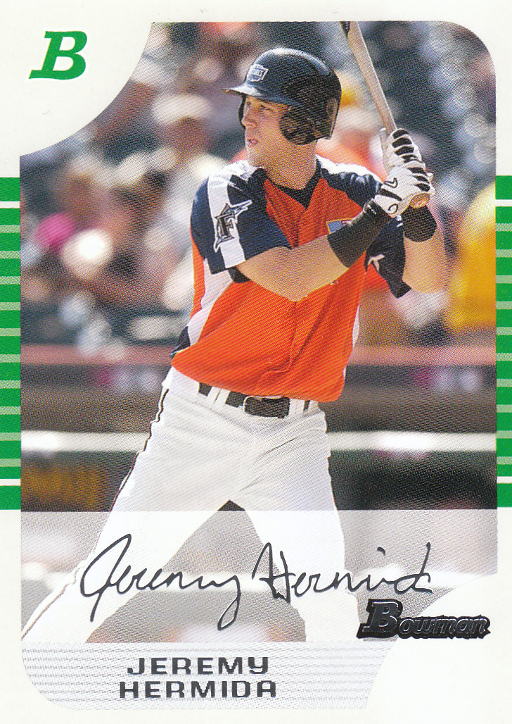 2005 Bowman Draft White #148 Jeremy Hermida PROS