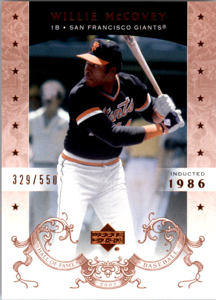 2005 Upper Deck Hall of Fame #74 Willie McCovey