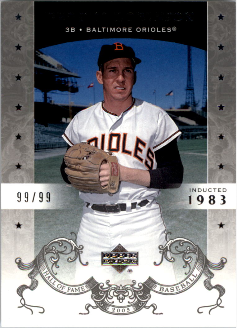 2005 Upper Deck Hall of Fame Silver #9 Brooks Robinson