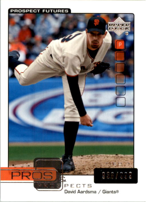 2005 Upper Deck Pros and Prospects #105 David Aardsma T1