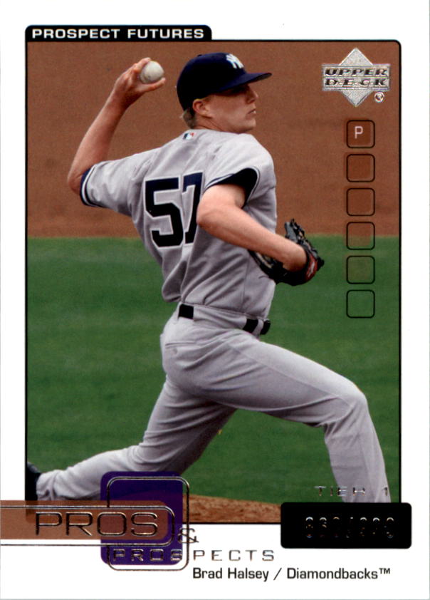 2005 Upper Deck Pros and Prospects #131 Brad Halsey T1
