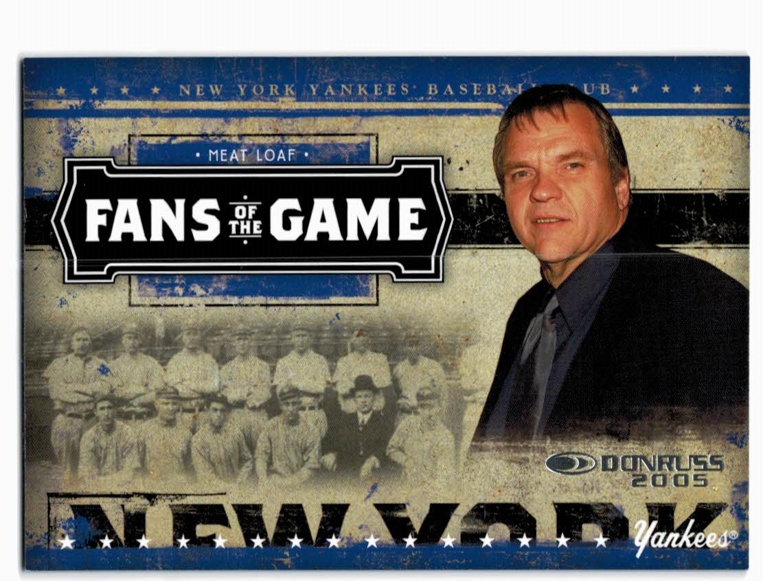 2005 Donruss Fans of the Game #5 Meat Loaf