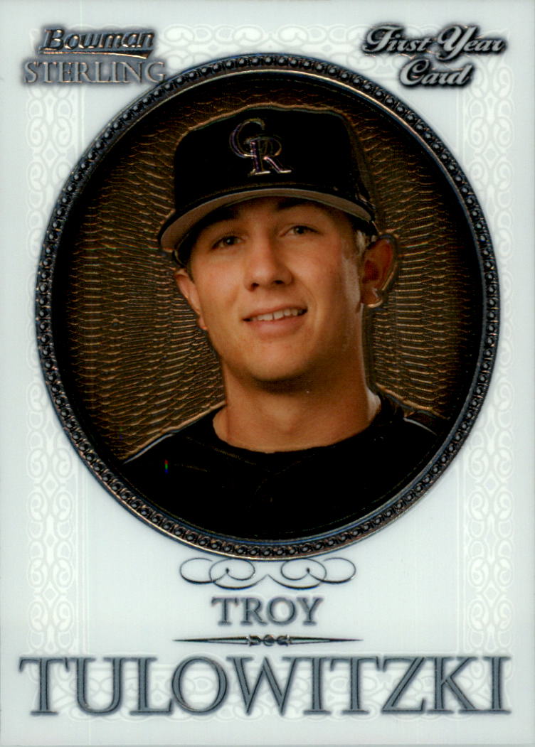 Troy Tulowitzki baseball card (Colorado Rockies) 2007 Upper Deck Artifacts  #100 Rookie Card