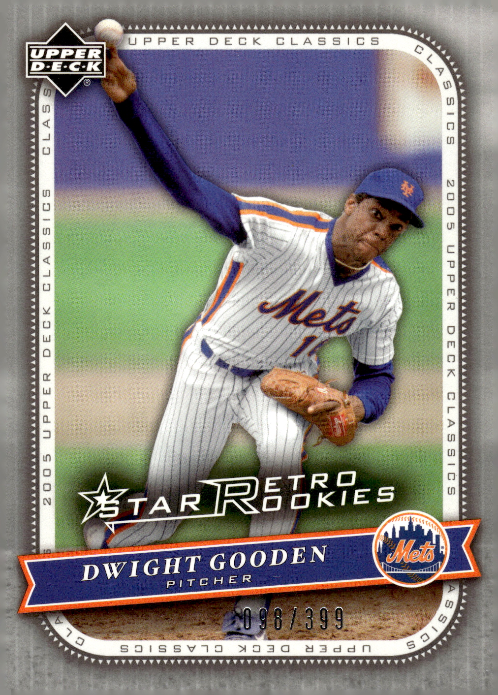 2005 Upper Deck Classics Silver #111 Dwight Gooden RSR