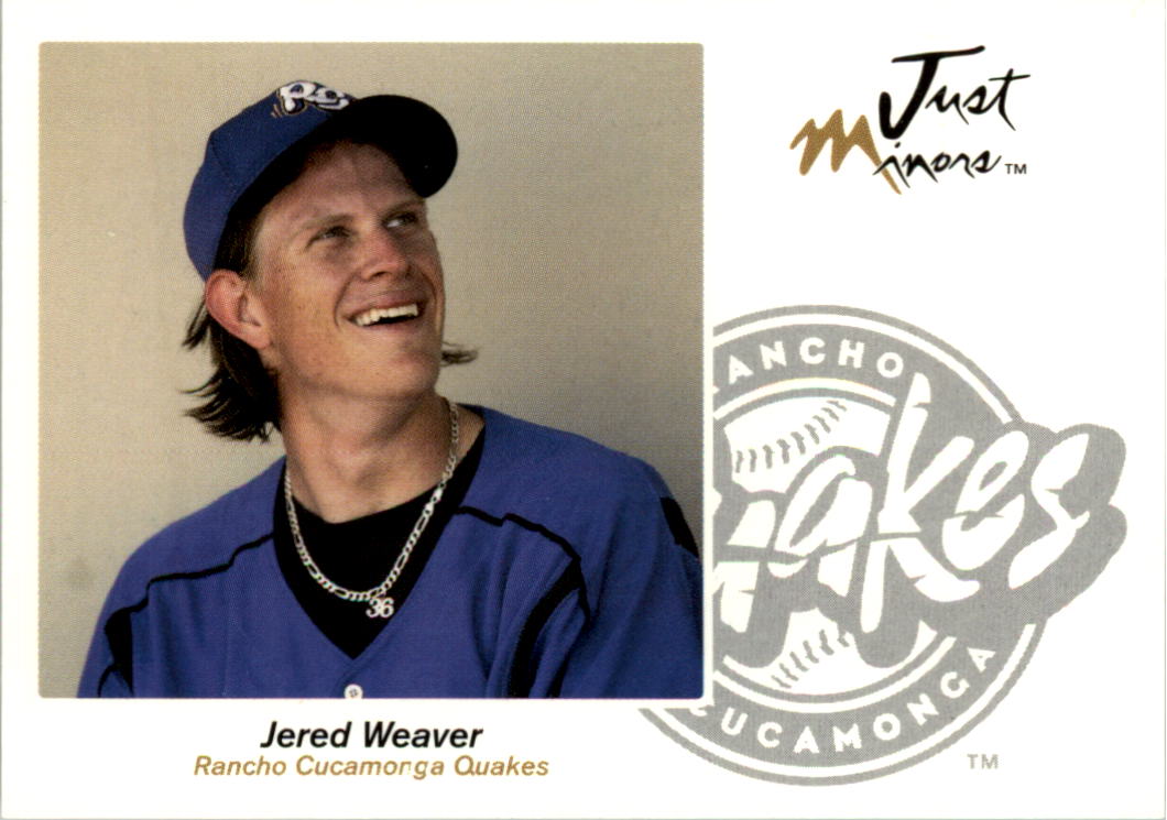 2005 Just Autographs #68 Jered Weaver