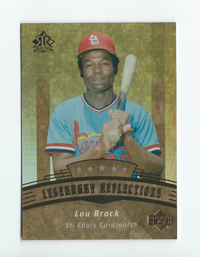 2005 Reflections #193 Lou Brock LGD