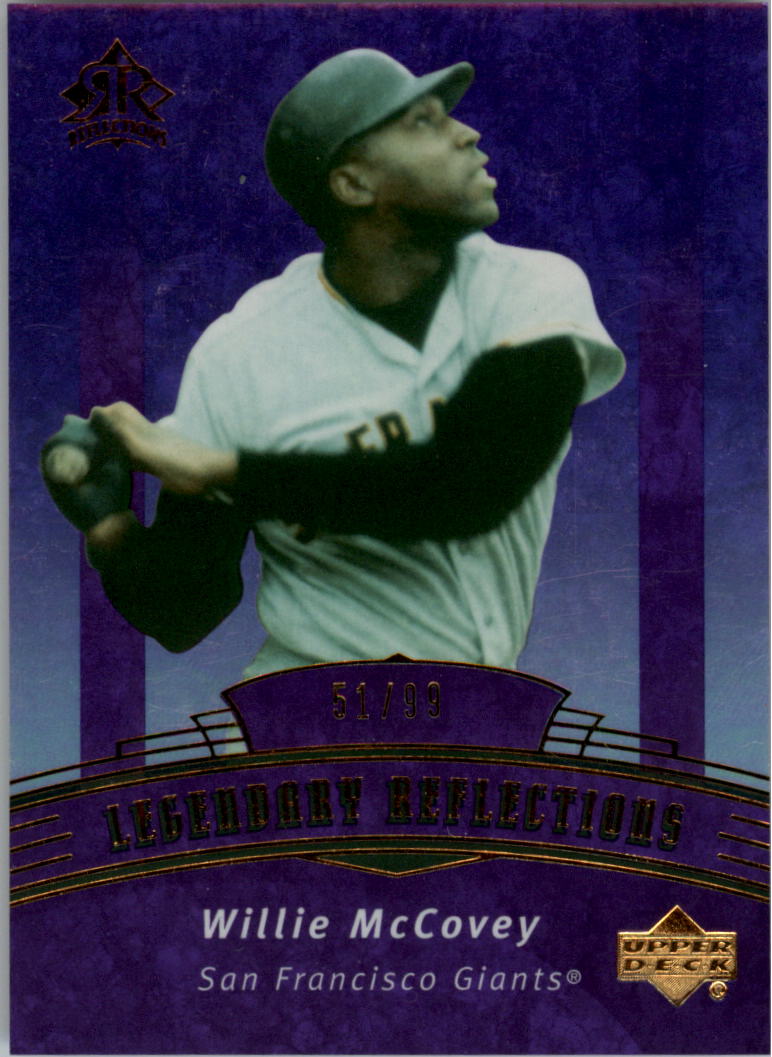2005 Reflections Purple #177 Willie McCovey LGD
