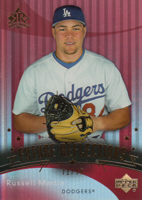 2005 Reflections Red #271 Russell Martin FR