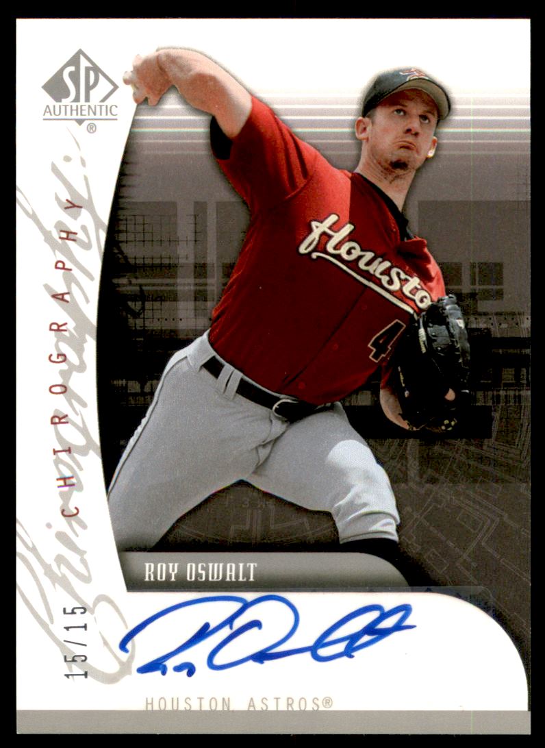 2005 SP Authentic Chirography #OS Roy Oswalt