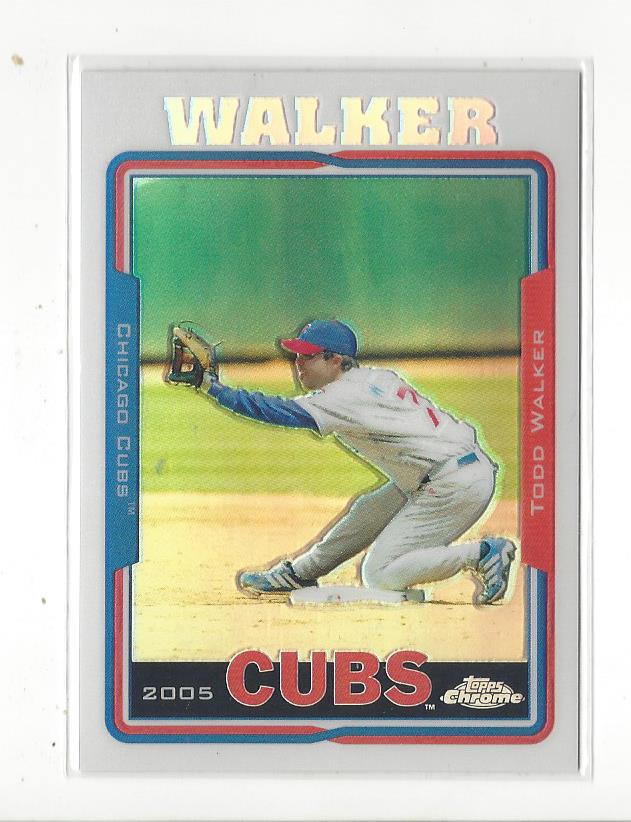 2005 Topps Chrome Refractors #22 Todd Walker