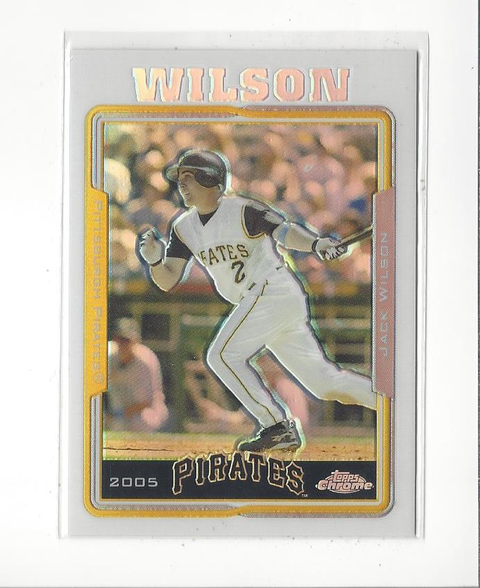 2005 Topps Chrome Refractors #39 Jack Wilson