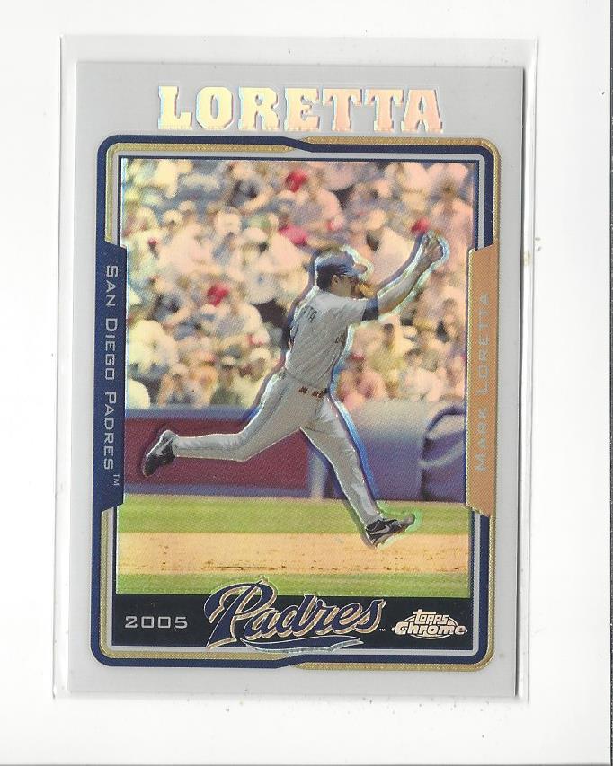 2005 Topps Chrome Refractors #91 Mark Loretta