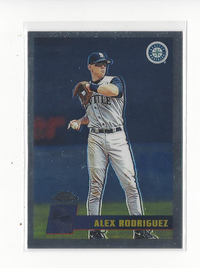 2005 Topps Chrome A-Rod Throwbacks #3 Alex Rodriguez 1996
