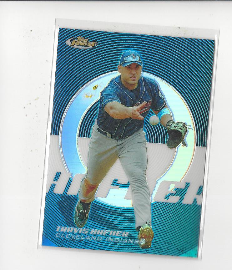 2005 Finest Refractors Blue #132 Travis Hafner