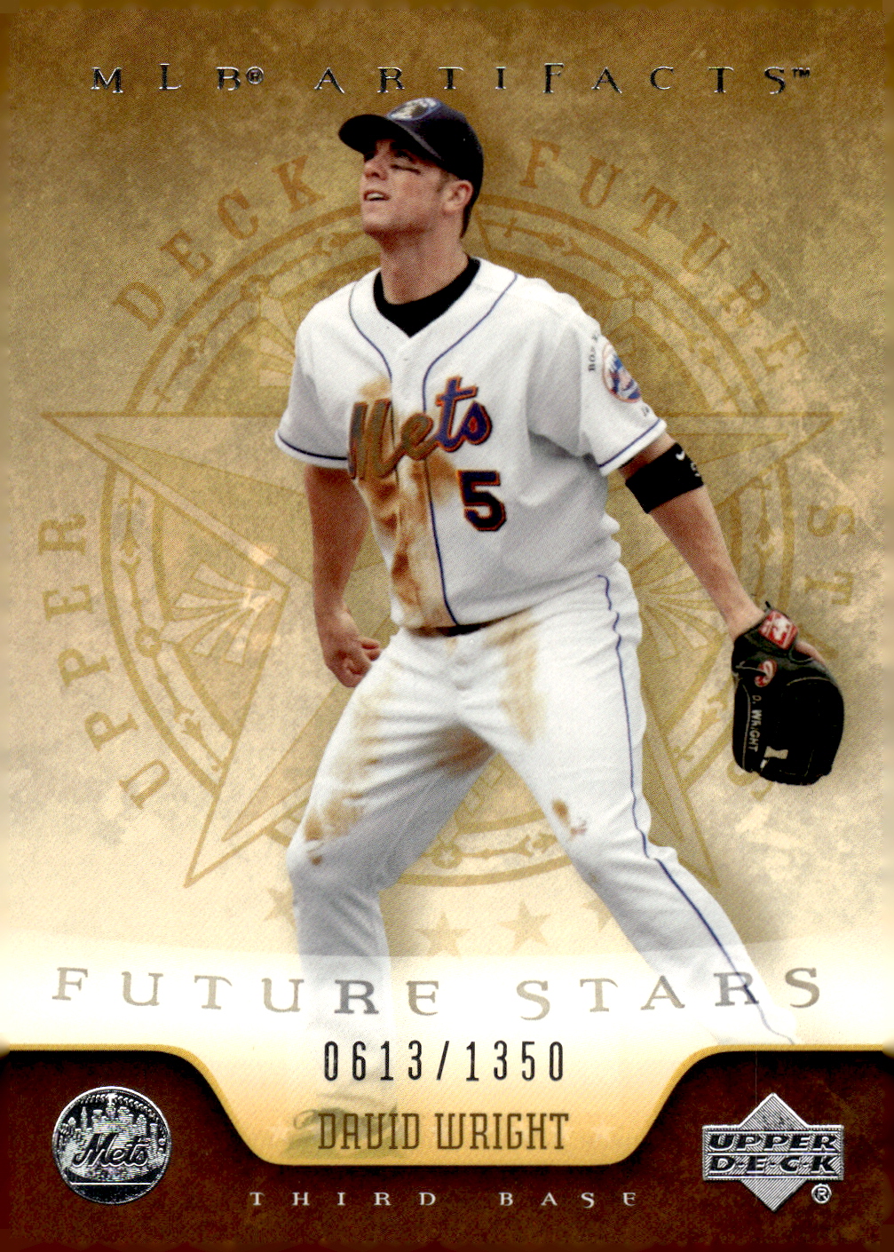2005 Artifacts #118 David Wright FS