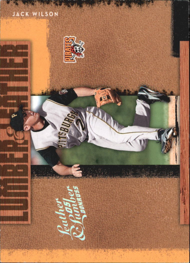 2005 Leather and Lumber Lumber/Leather Silver #10 Jack Wilson