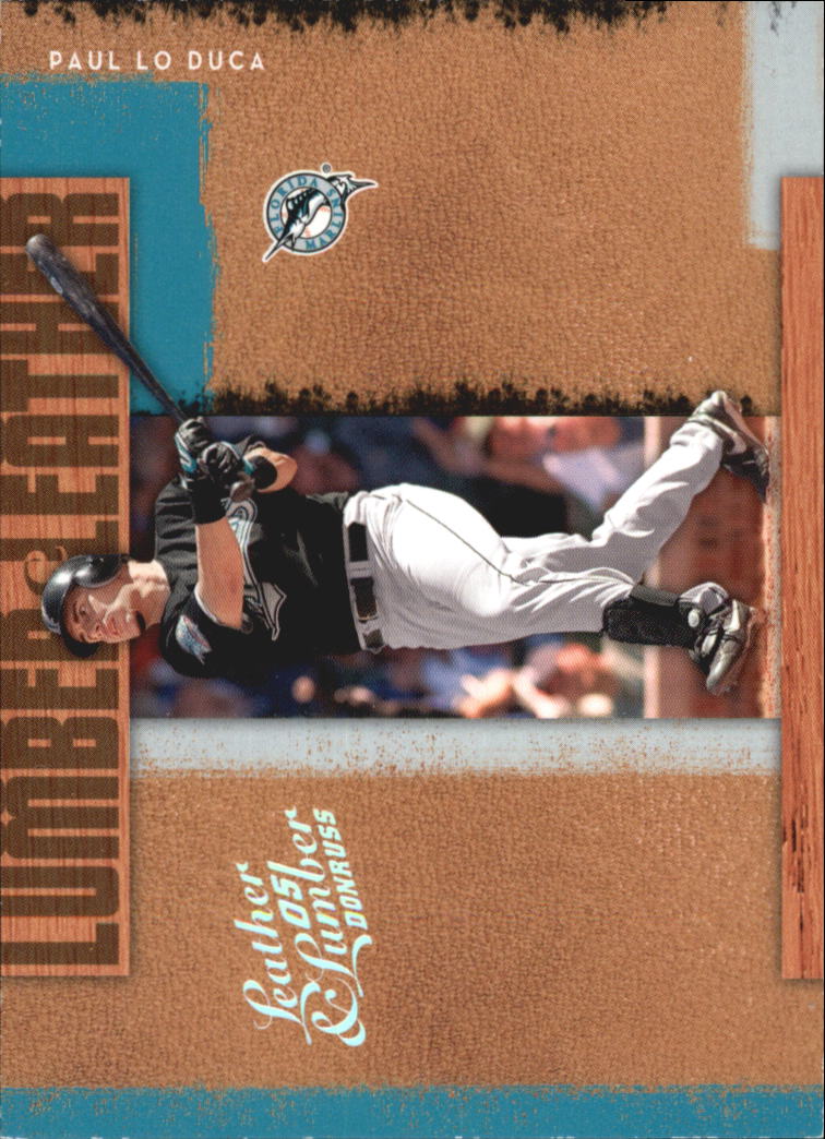 2005 Leather and Lumber Lumber/Leather Silver #21 Paul Lo Duca