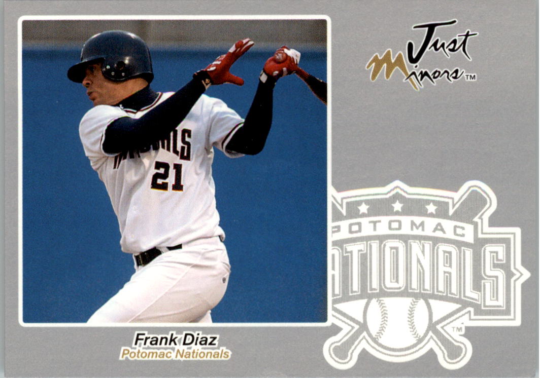 2005 Just Autographs Silver #14 Frank Diaz