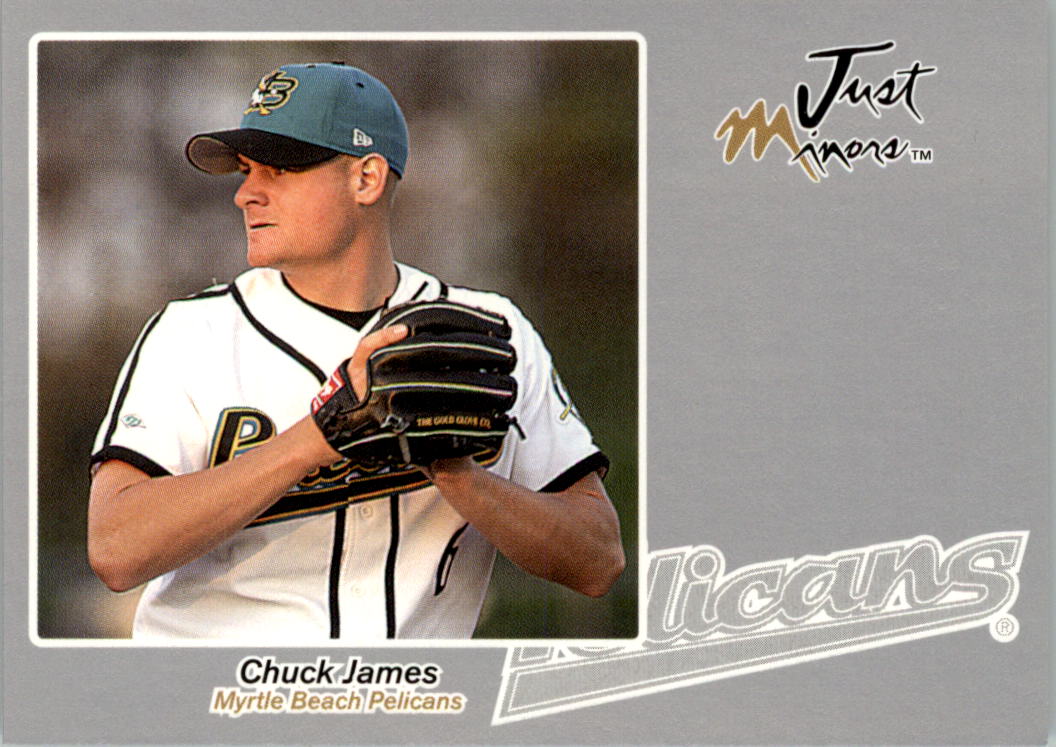 2005 Just Autographs Silver #32 Chuck James