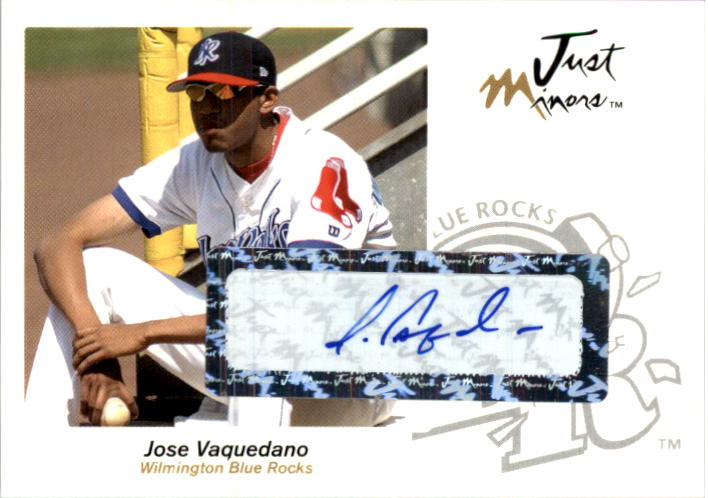 2005 Just Autographs Signatures #65 Jose Vaquedano/325 *