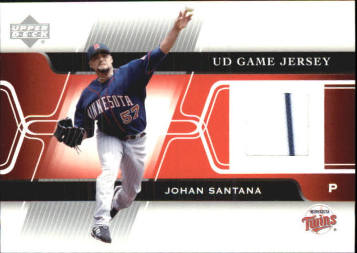 2005 Upper Deck Game Jersey #JS Johan Santana SP