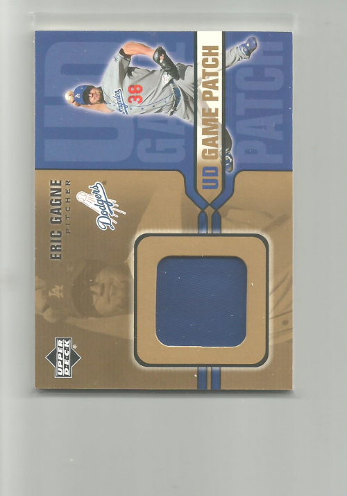 2005 Upper Deck Game Patch #EG Eric Gagne