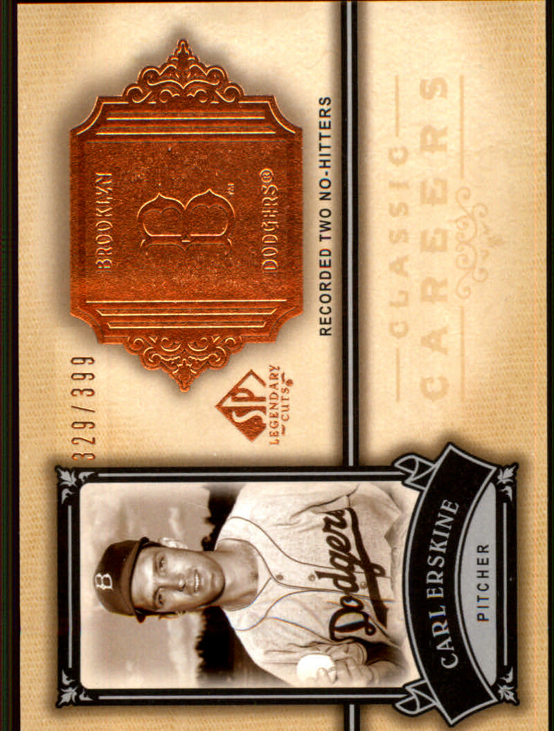 2005 Upper Deck SP Legendary Cuts Baseball “Insert” Cards
