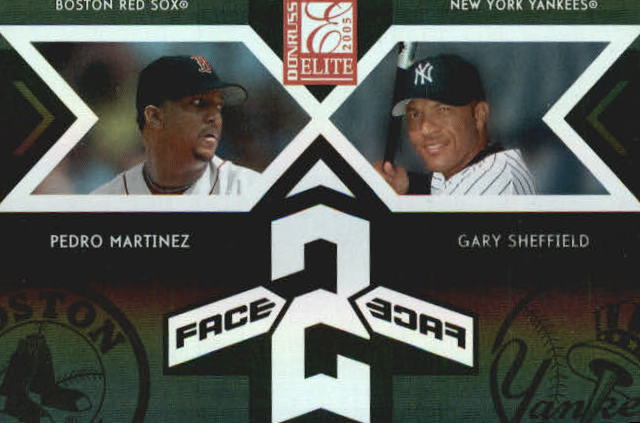 2005 Donruss Elite Face 2 Face Black #13 P.Martinez/G.Sheffield