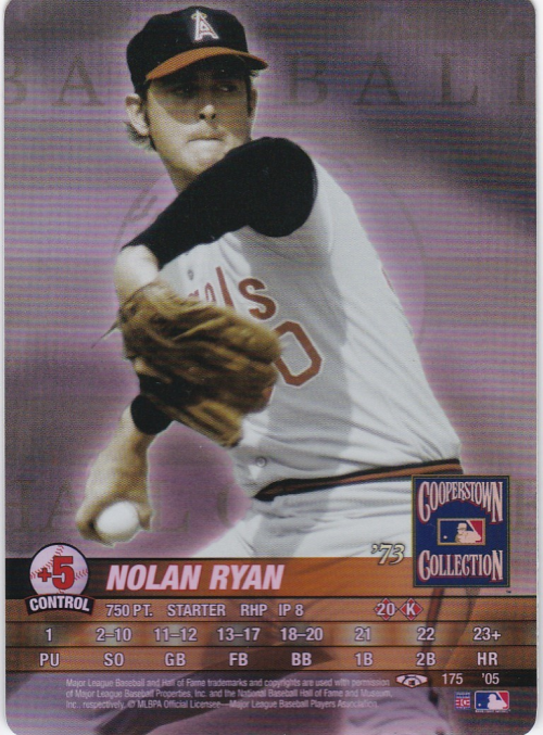 2005 MLB Showdown Trading Deadline #175 Nolan Ryan FOIL - Some