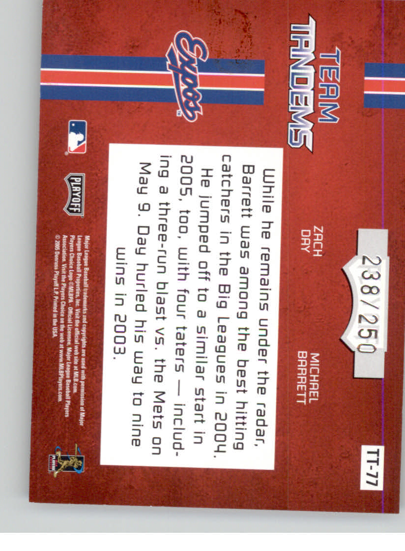 2005 Playoff Absolute Memorabilia - Team Tandems Hideki Matsui