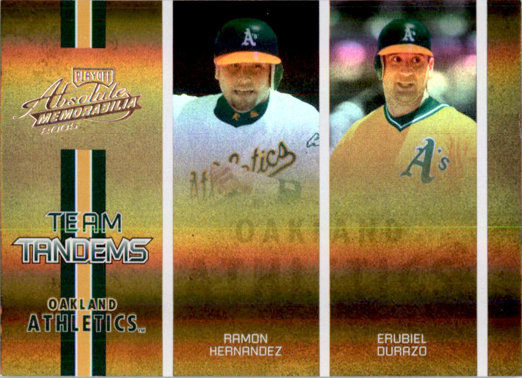2005 Absolute Memorabilia Team Tandems Spectrum #TT83 R.Hernandez/E.Durazo