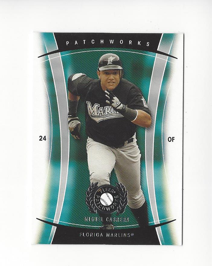 2005 Fleer Patchworks #2 Miguel Cabrera