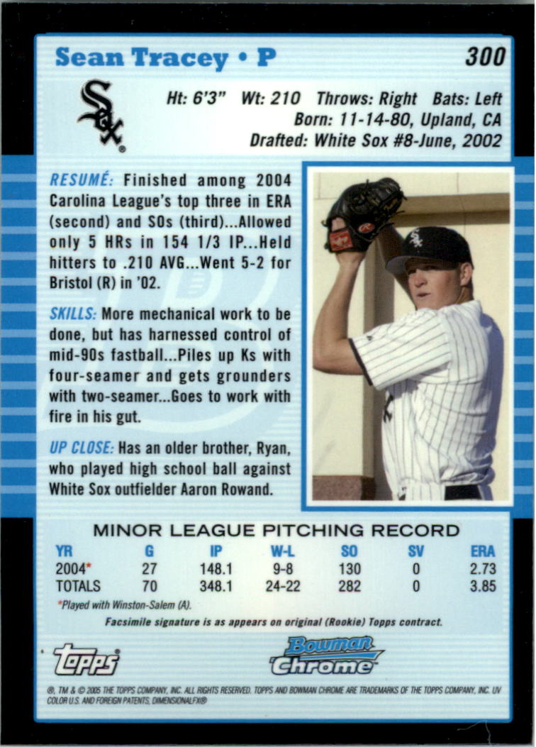 2005 Bowman Chrome Baseball Card Pick (Base) 103-330 - Picture 363 of 418