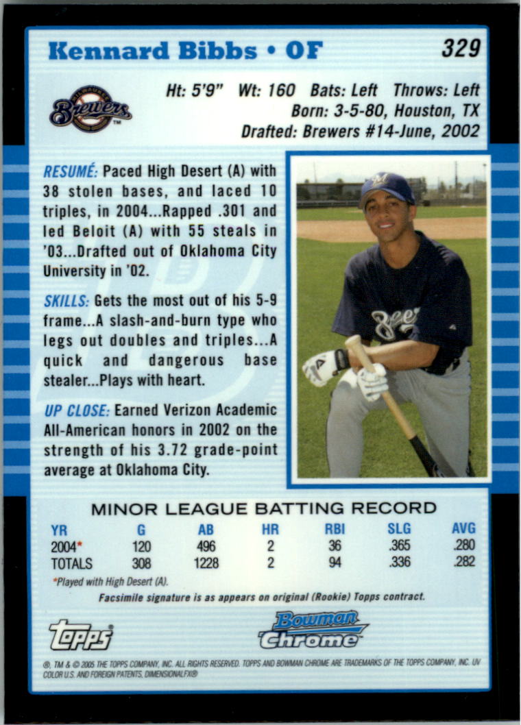 2005 Bowman Chrome Baseball Card Pick (Base) 103-330 - Picture 416 of 418