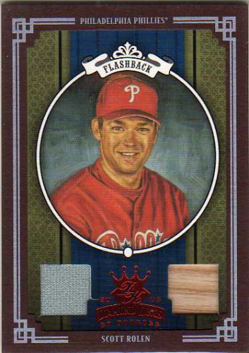 Scott Rolen Game Worn Jersey Card