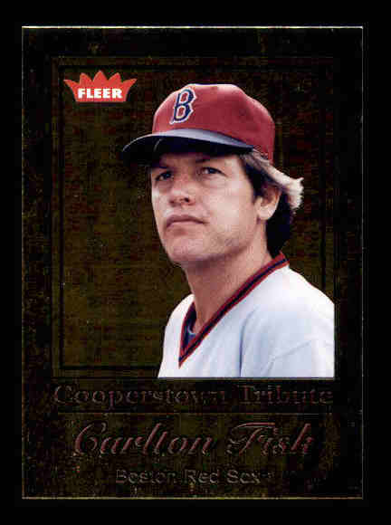 2005 Fleer Tradition Cooperstown Tribute Gold #9 Carlton Fisk