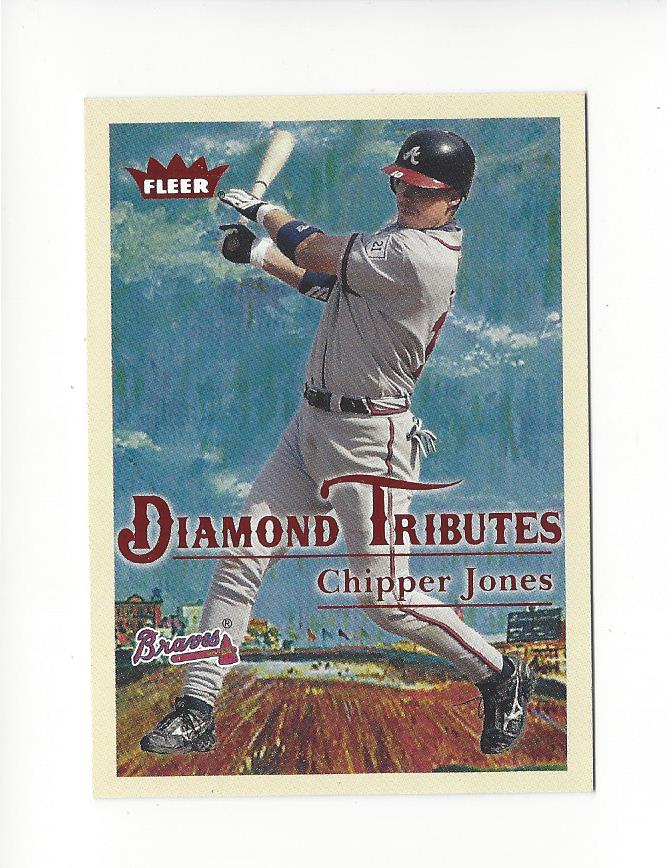 2005 Fleer Tradition Diamond Tributes #5 Chipper Jones