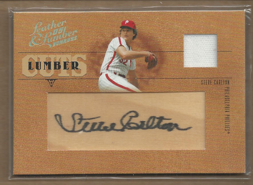 2005 Leather and Lumber Lumber Cuts Jersey #53 Steve Carlton Pants/14